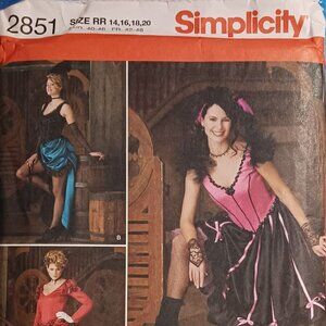 Vintage Simplicity Costume Pattern #2851